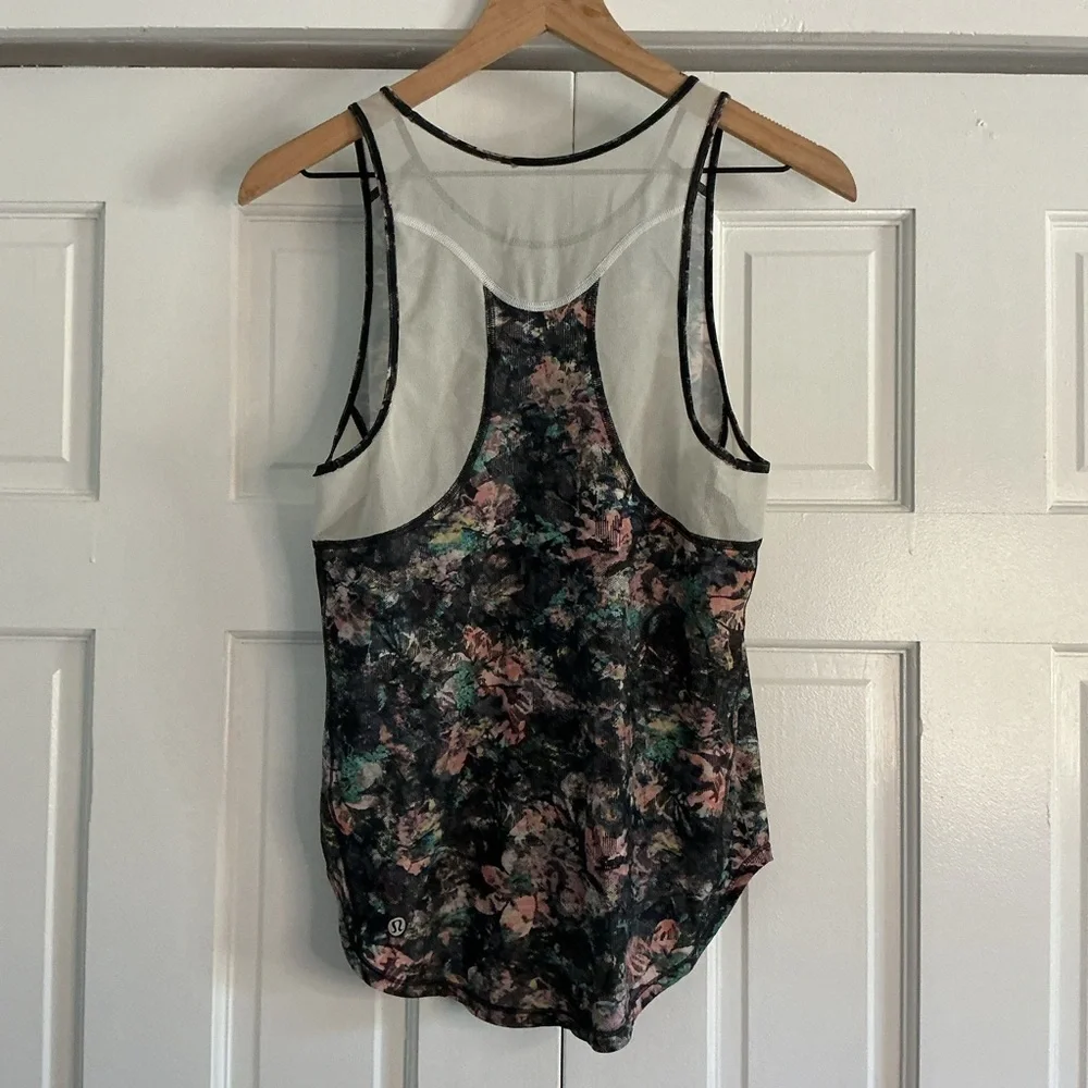 Lululemon Sculpt Tank II mesh dapple daze size‎ small